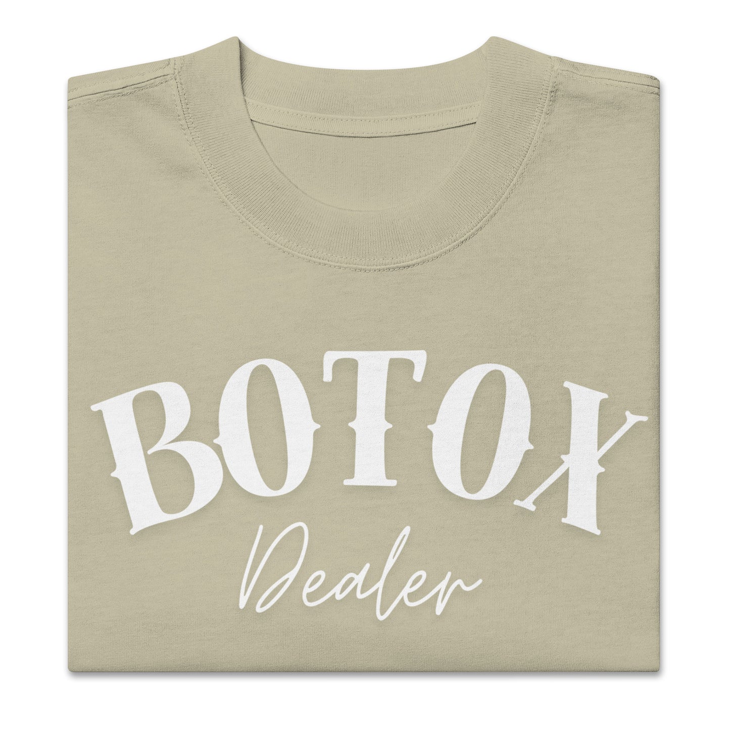 Botox DealerOversized faded t-shirt
