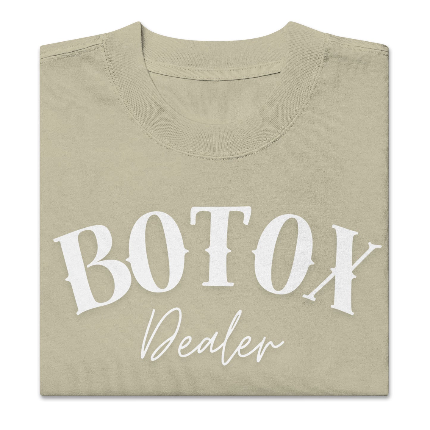 Botox DealerOversized faded t-shirt